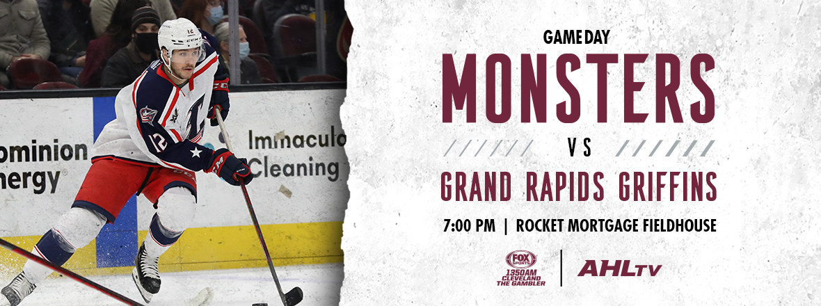 Game Preview: Monsters Vs. Griffins 02/23 | Cleveland Monsters