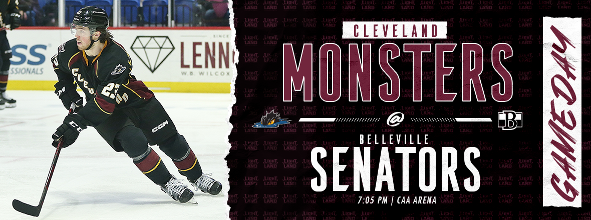 Game Preview: Monsters at Senators 1/13