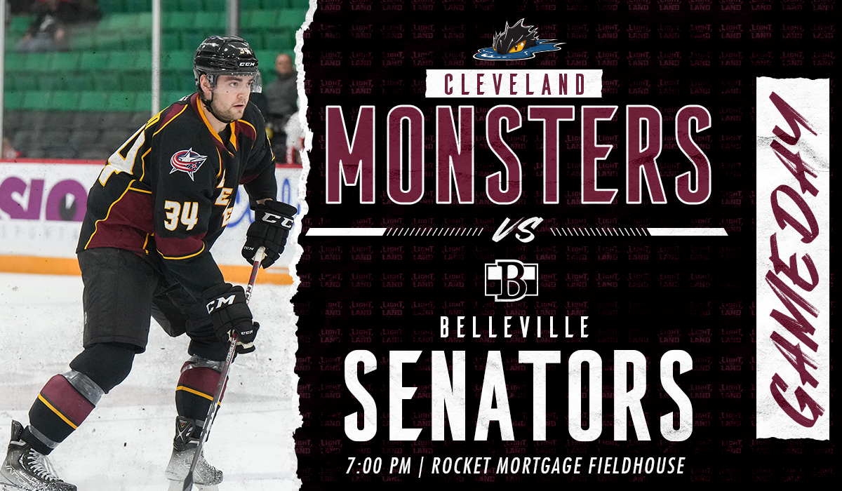 Game Preview Monsters vs. Senators 2/10 Cleveland Monsters