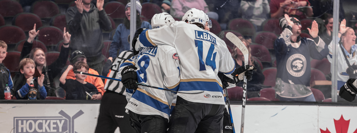 Monsters skate past Comets with 6-1 win