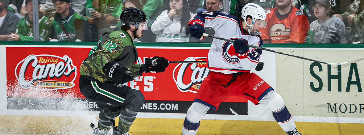 Monsters battle until the end in 5-4 loss to Stars