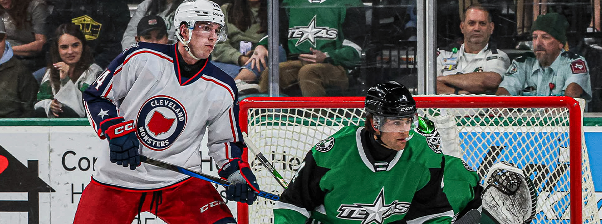 Monsters turn up offense but fall 4-1 to Stars